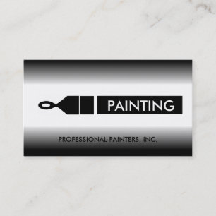 Painter Painting Contractor Paint Brush Business Card
