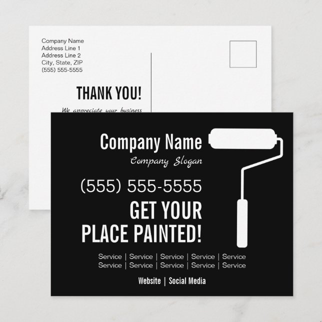 Painter Postcard (Front/Back)