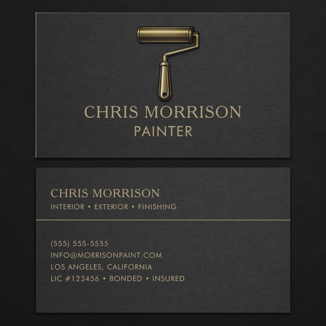 Painter Professional Business Card (Creator Uploaded)