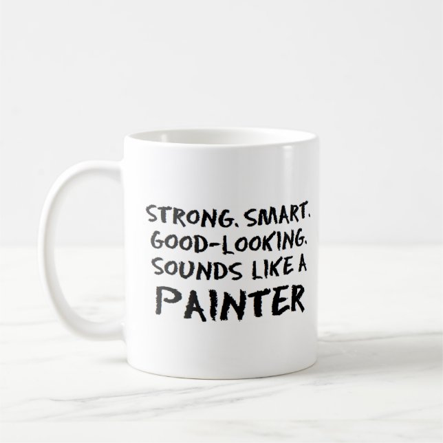 Painter sound coffee mug (Left)