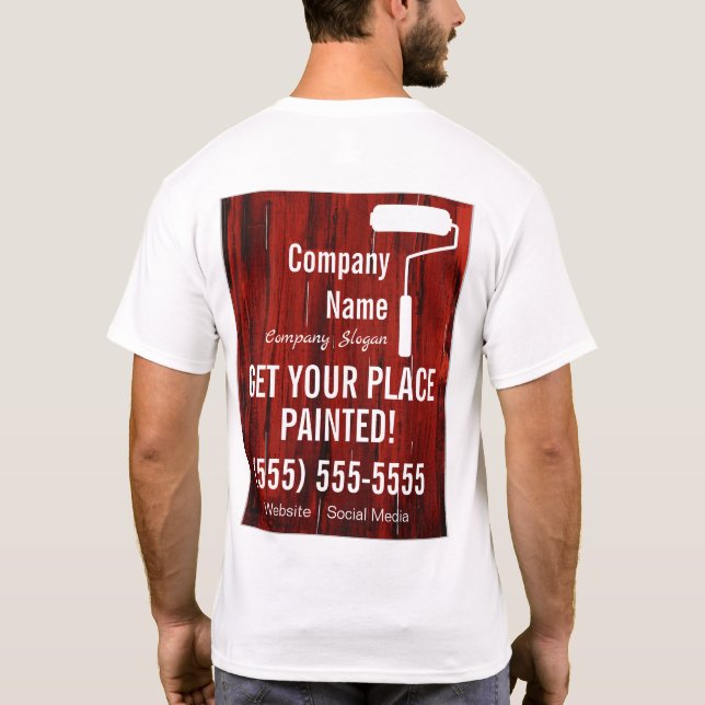 Painter T-Shirt (Back)