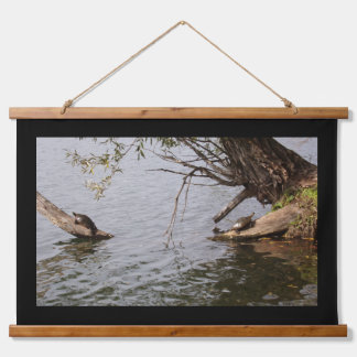 Painter Turtles Hanging Out Tapestry