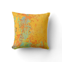 Painterly Abstract Pillow