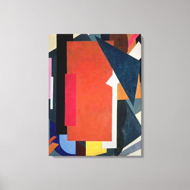 Painterly Architectonics, 1916-17 Canvas Print (Front)