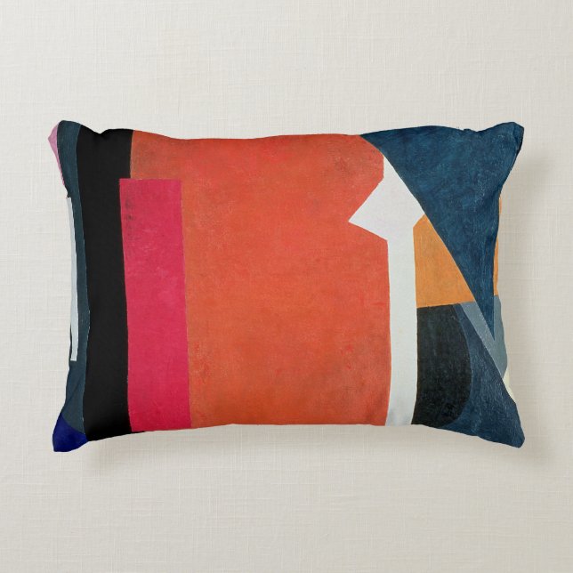 Painterly Architectonics, 1916-17 Decorative Cushion (Front)
