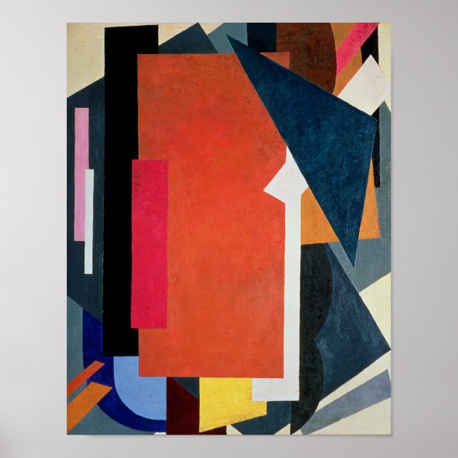 Painterly Architectonics, 1916-17 Poster (Front)