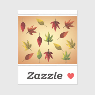 Painterly Autumn Leaves