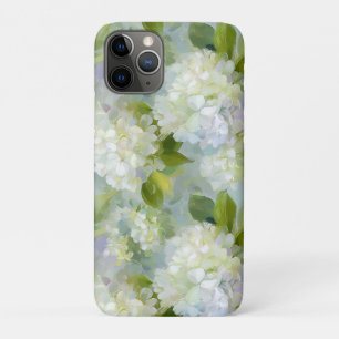 Painterly Hydrangea pattern iPhone 11 Pro Case