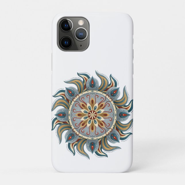 Painterly Mandala Case-Mate iPhone Case (Back)
