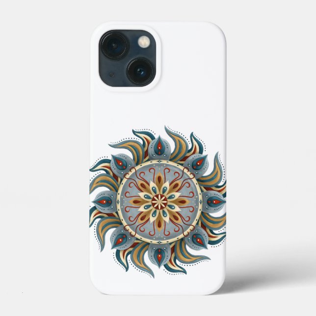 Painterly Mandala Case-Mate iPhone Case (Back)