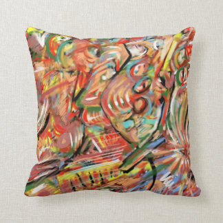 Painterly pillow