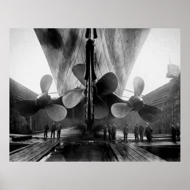 PAINTERLY TITANIC PROPS POSTER (Front)