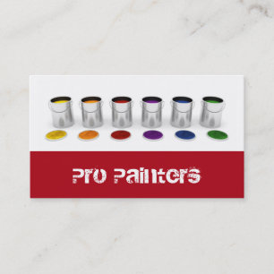Painters and Decorators Business Card