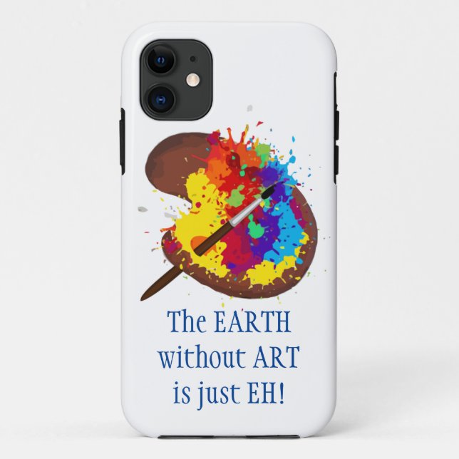 Painters Art Quote Colourful Palette Artist Paint Case-Mate iPhone Case (Back)