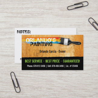 Painter's Business Card