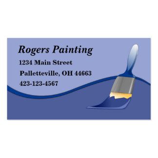 271+ Painter And Decorator Business Cards and Painter And Decorator