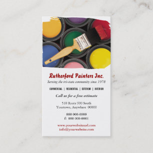 Painters Business Card