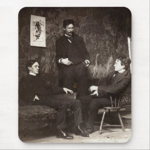 Painters Everett Shinn Robert Henri John Sloan Mouse Mat