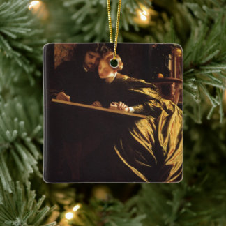Painter's Honeymoon by Lord Frederic Leighton Ceramic Tree Decoration