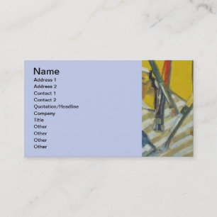 Painter's Palette Colourful Paint  Business Card
