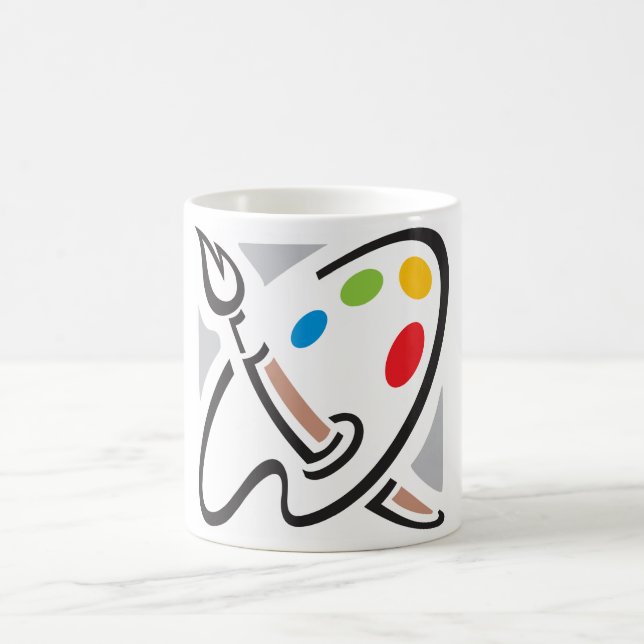 Painters Palette Mug (Center)