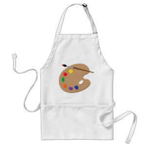 Painters Palette Standard Apron