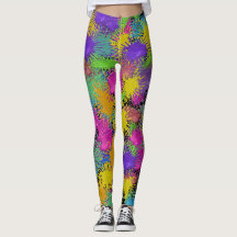 Painters Pants Pop Fashion Leggings