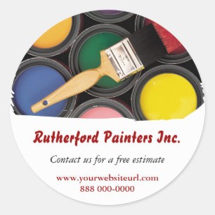 Painters Promotional Sticker