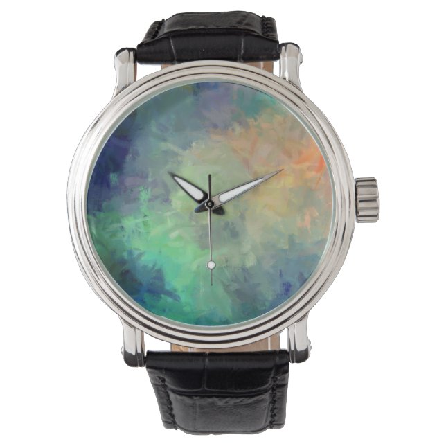 Painting Abstract Art Watch (Front)