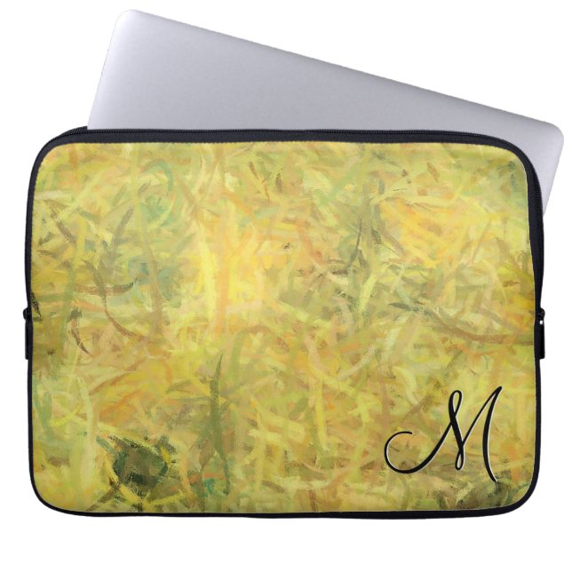 Painting Abstract Background Laptop Sleeve (Front)