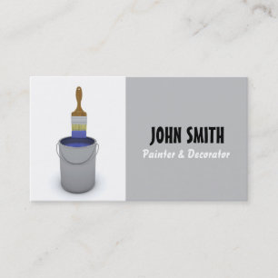 Painting and Decorating Business Card