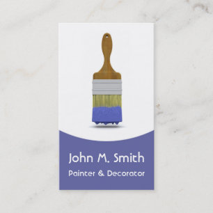 Painting and Decorating Business Card