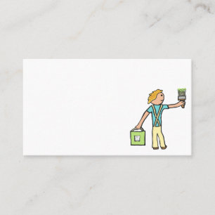 Painting and Decorating Business Card