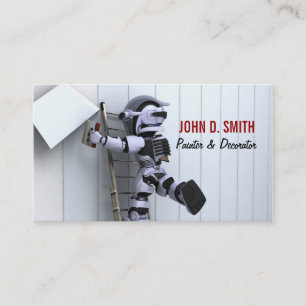 Painting and Decorating Business Card