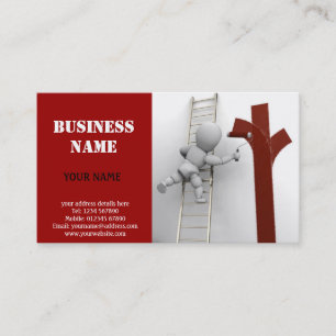 Painting and Decorating Business Card