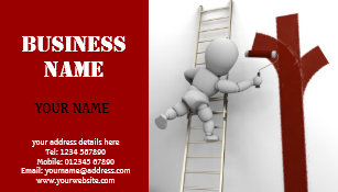 Painter Name Business Cards Zazzle Uk