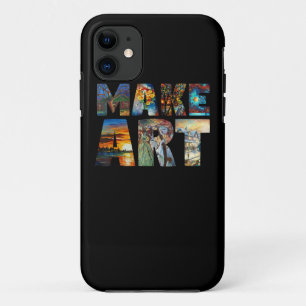 Painting Artist Painting Cool Artistic Humour iPhone 11 Case