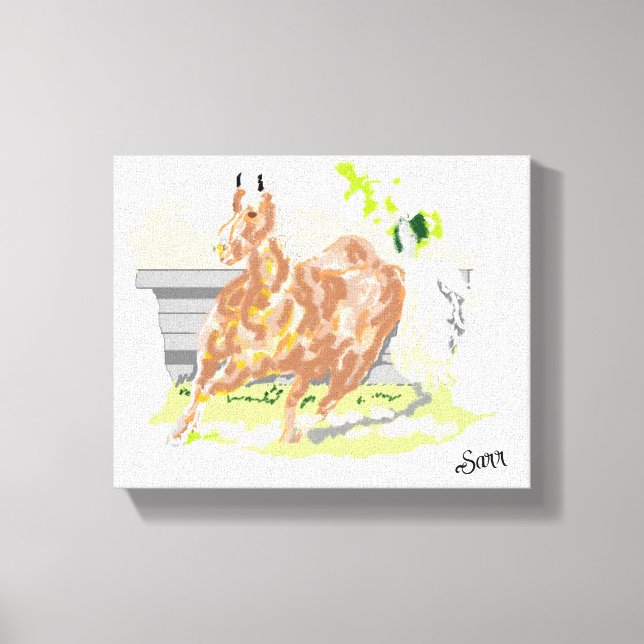 Painting : Bandit Canvas Print (Front)
