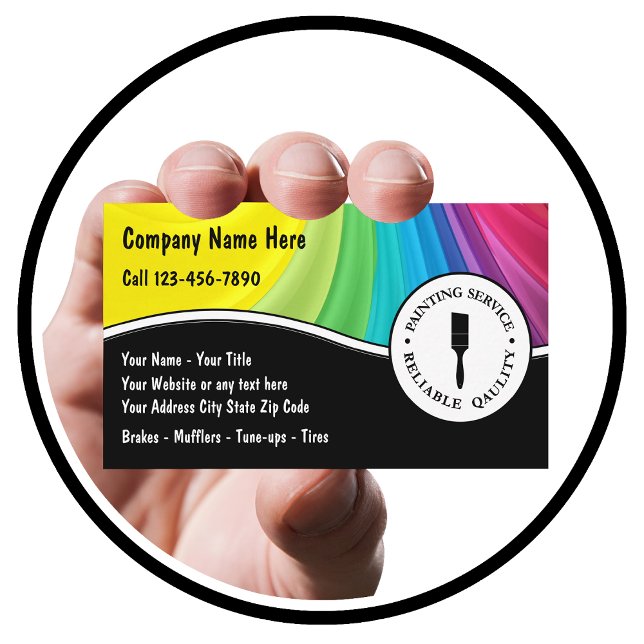 Painting Business Cards (Creator Uploaded)