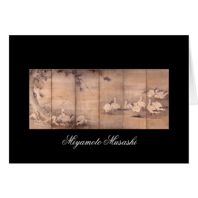 Painting by Miyamoto Musashi, c. 1600s (Front Horizontal)