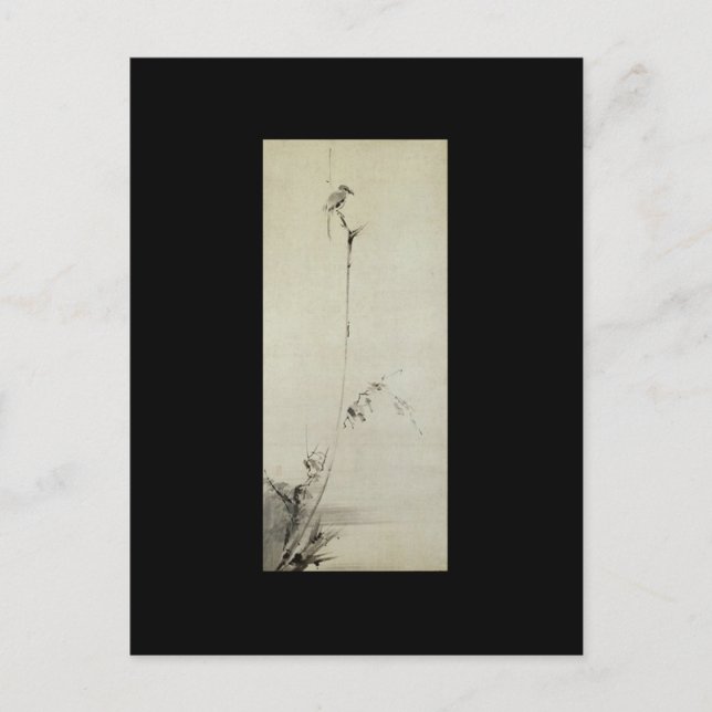 Painting by Miyamoto Musashi, c. 1600's Postcard (Front)