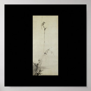 Painting by Miyamoto Musashi, c. 1600's Poster