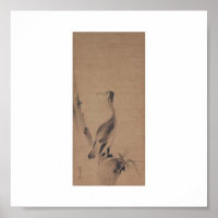 Painting by Miyamoto Musashi, c. 1600's