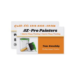 Painting Company AZ-Pro Painters Business Card