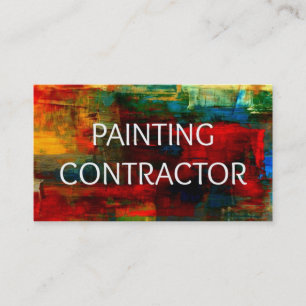 Painting Contractor Business Card