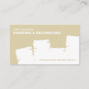 Painting & Decorating Business Card