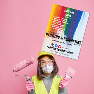 PAINTING & DECORATING flyer