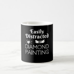 Painting  Diamond Painting Hobby Easily Distracted Coffee Mug