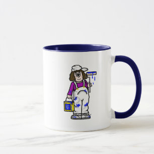 Painting Diva Coffee Mug  (Customise It!)