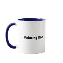 Painting Diva Coffee Mug  (Customise It!)